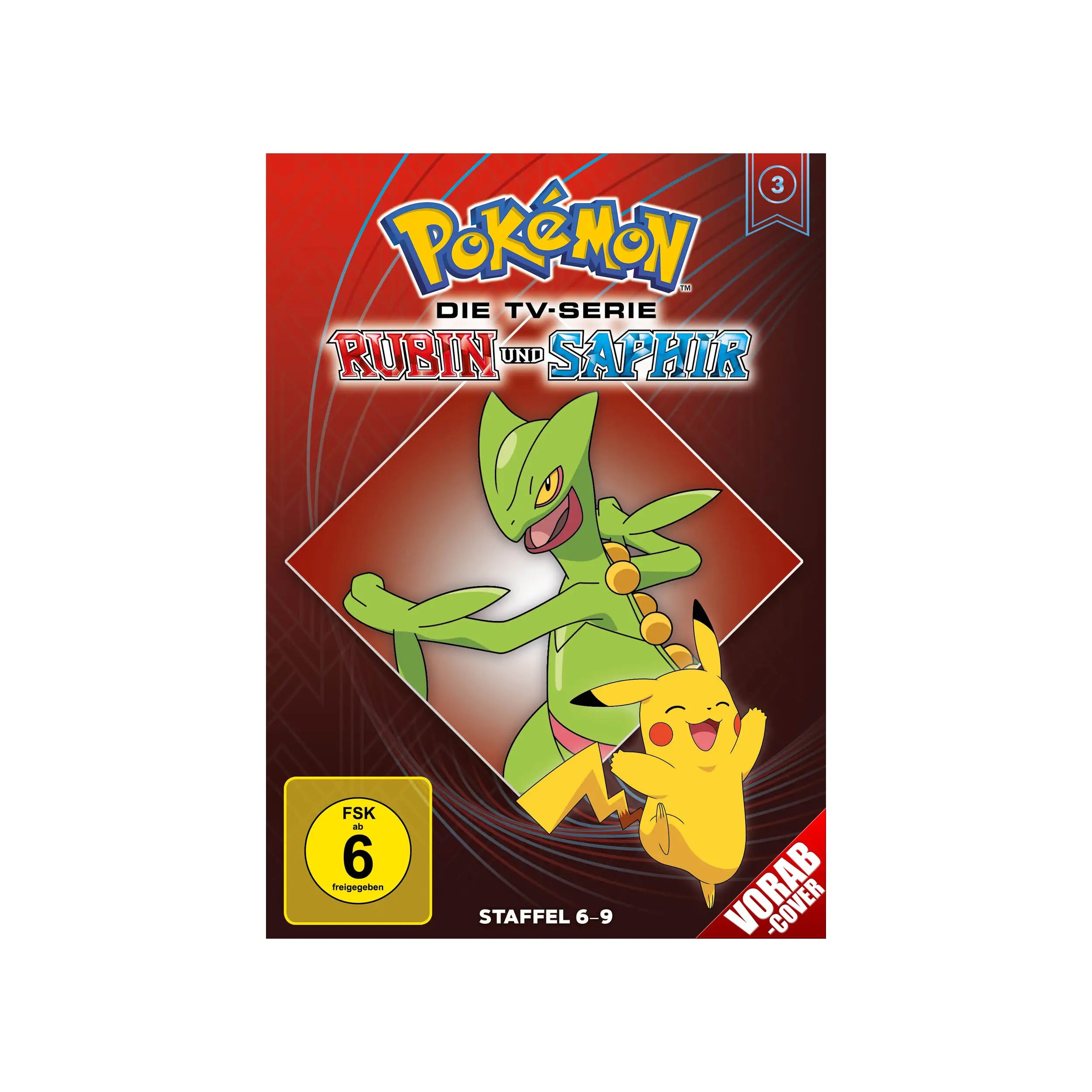 Pokémon - Season 6-9: Rubin & Saphir (DVD)