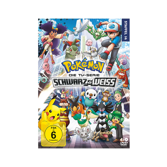 Pokémon - Staffel 14: Schwarz & Weiß (DVD)