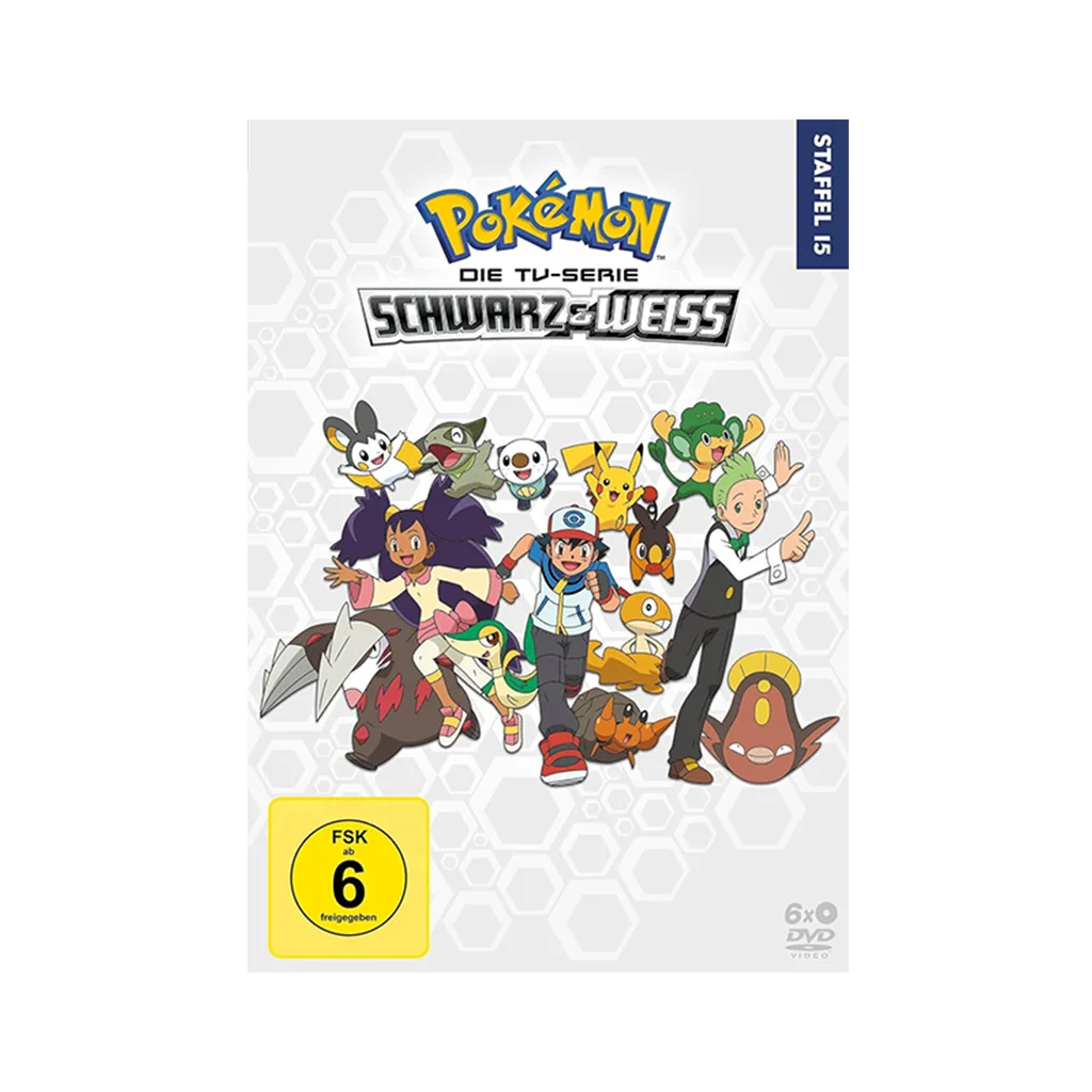 Pokémon - Staffel 15: Schwarz & Weiß (DVD)
