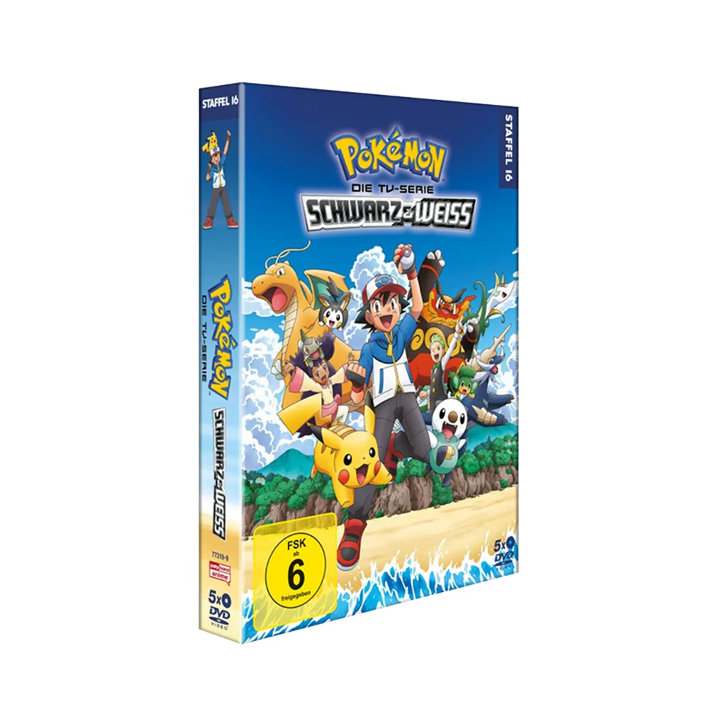 Pokémon - Staffel 16: Schwarz &amp; Weiß (DVD)