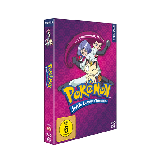 Pokémon - Staffel 4: Die Johto Liga Champions (DVD)