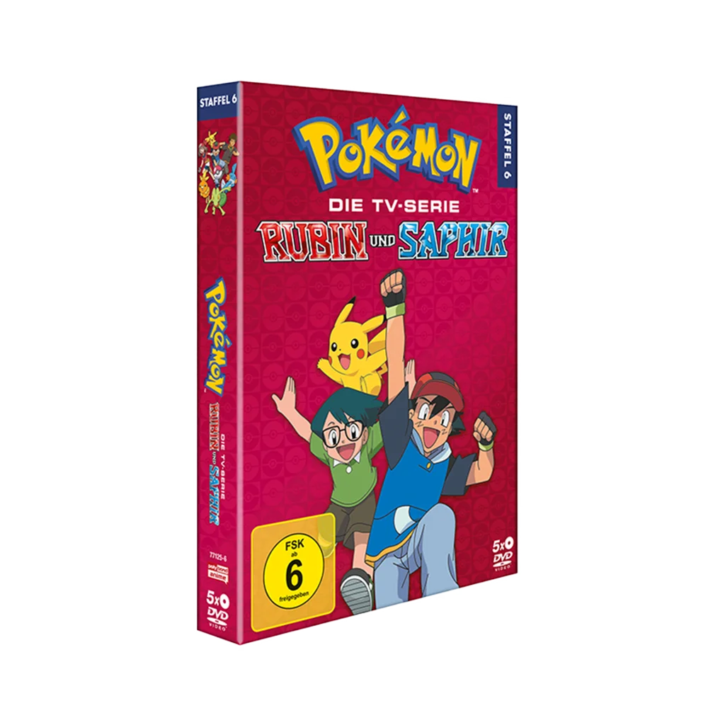 Pokémon - Staffel 6: Rubin und Saphir (DVD)