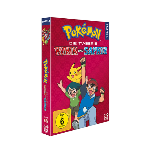 Pokémon - Staffel 6: Rubin und Saphir (DVD)