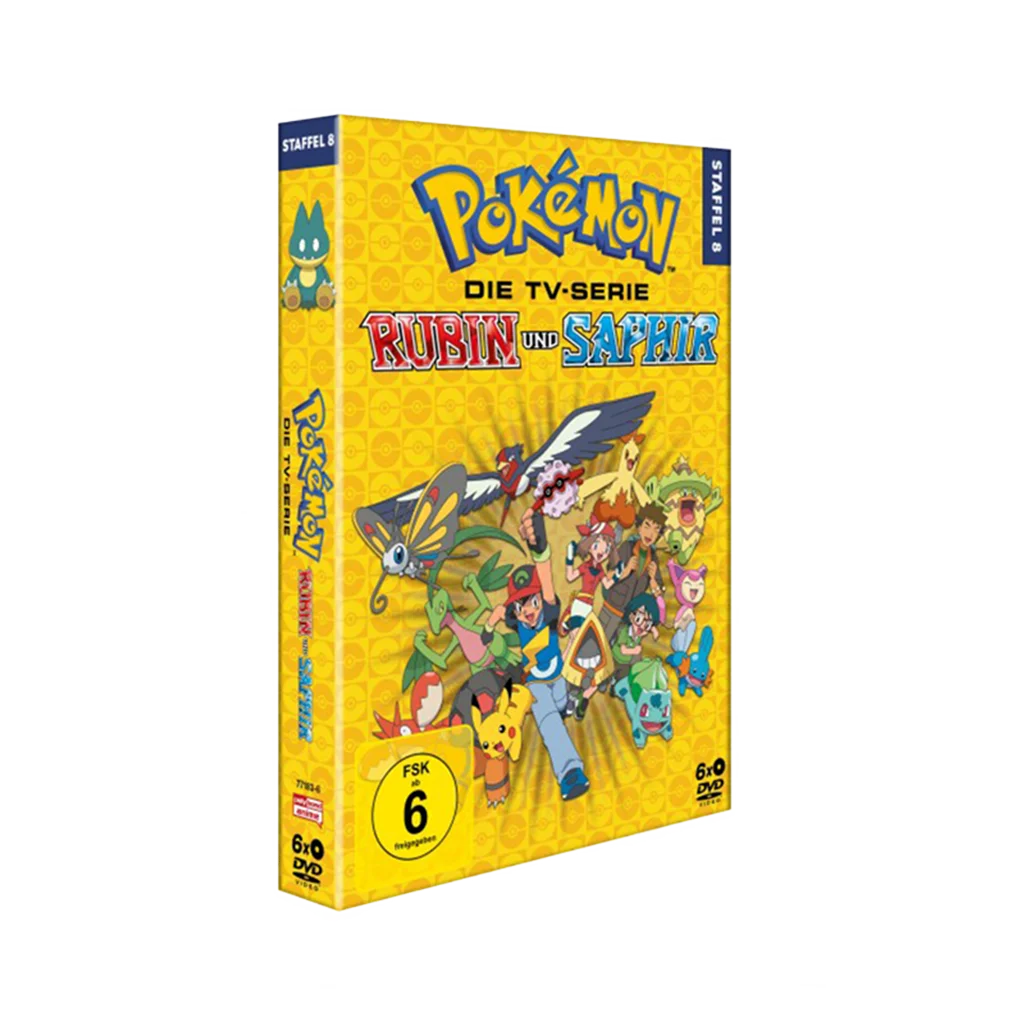 Pokémon - Staffel 8: Rubin und Saphir (DVD)