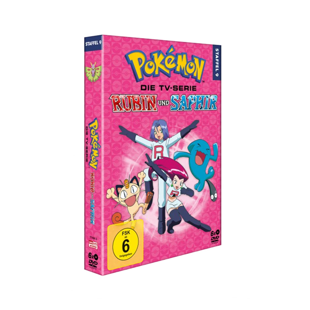 Pokémon - Staffel 9: Rubin und Saphir (DVD)