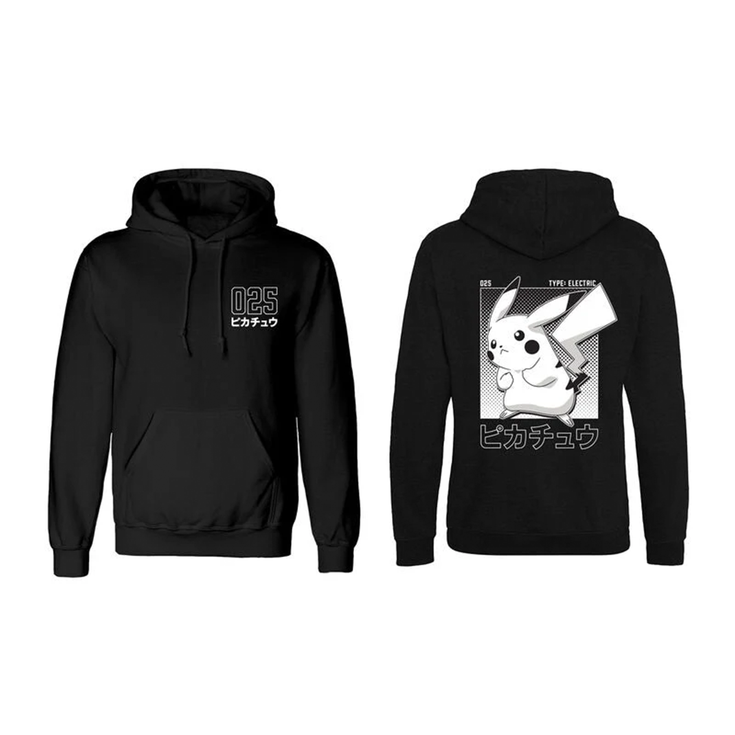 Pokémon - Halftone Pikachu - Hoodie