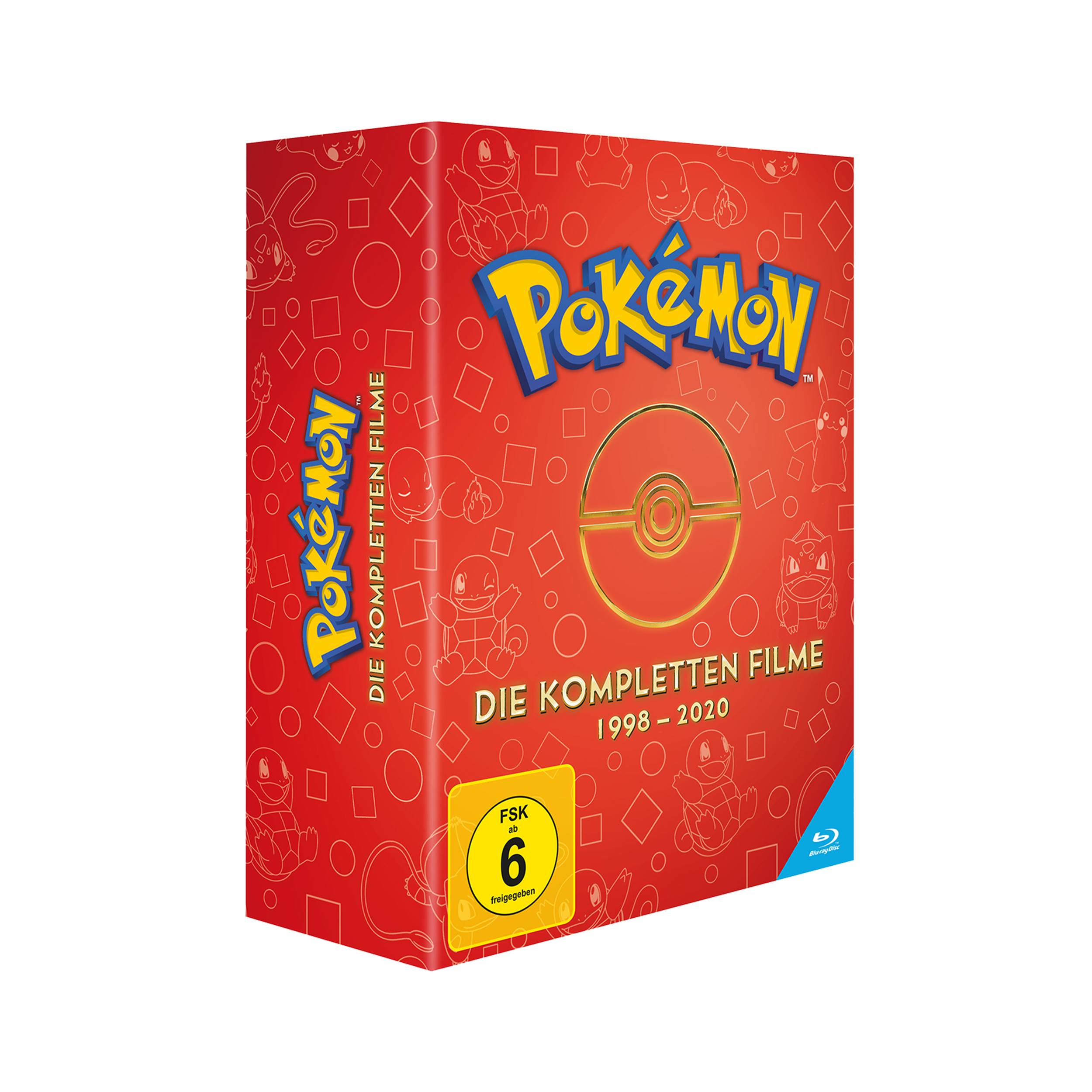 Pokémon - Die kompletten Filme - Alle 23 Filme in einer Box - Limited Edition (Blu-ray)
