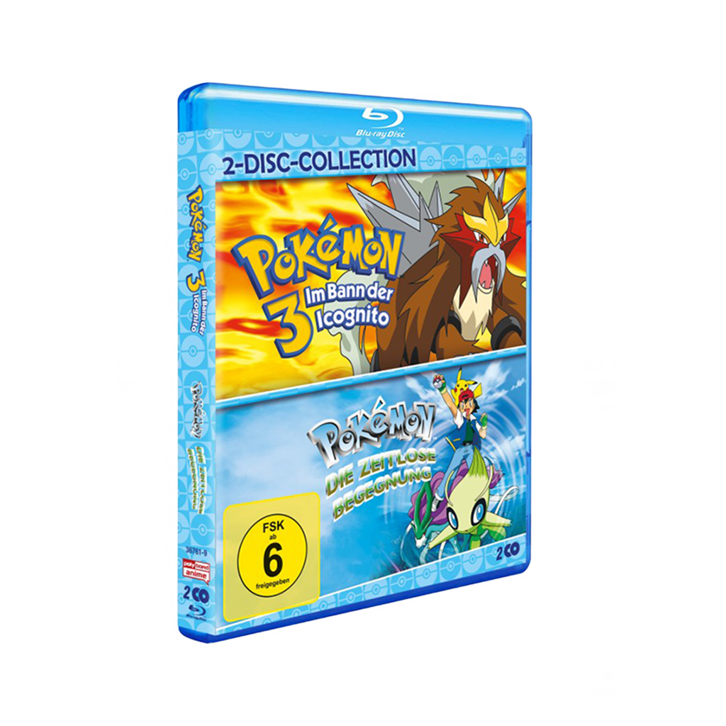 Pokémon 3 / Pokémon 4 - Doppelpack (Blu-ray)