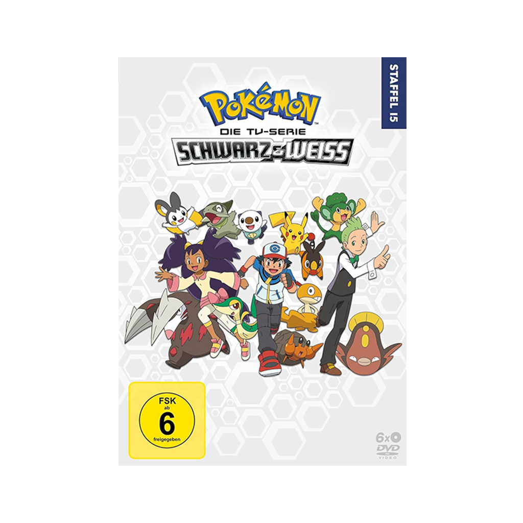 Pokémon  - Staffel 15: Schwarz & Weiß (DVD)