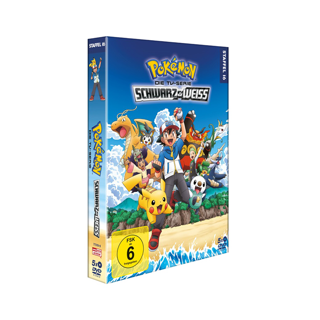 Pokémon  - Staffel 16: Schwarz & Weiß (DVD)