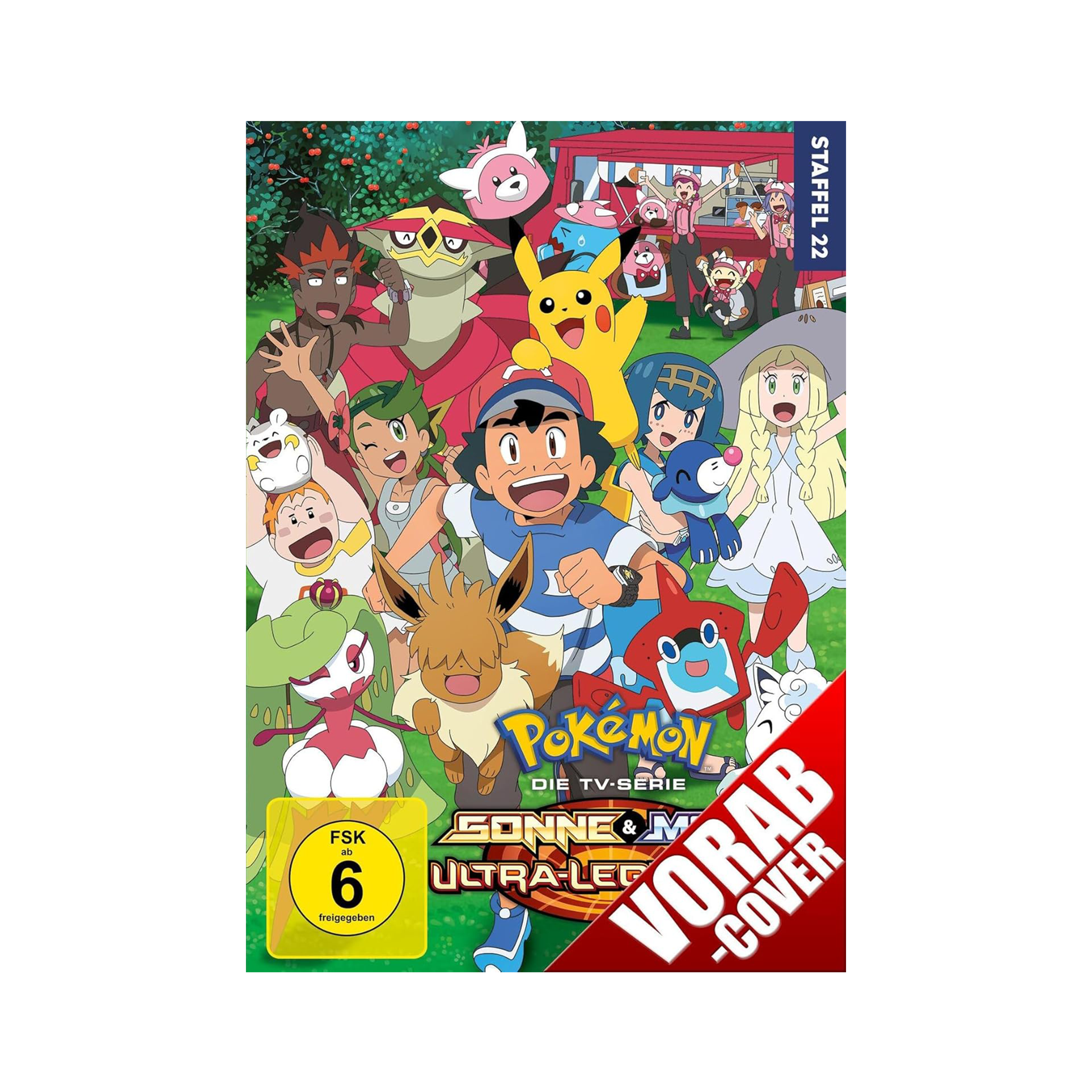 Pokémon - Die TV-Serie: Sonne und Mond Ultra-Legenden - Staffel 22 (DVD)