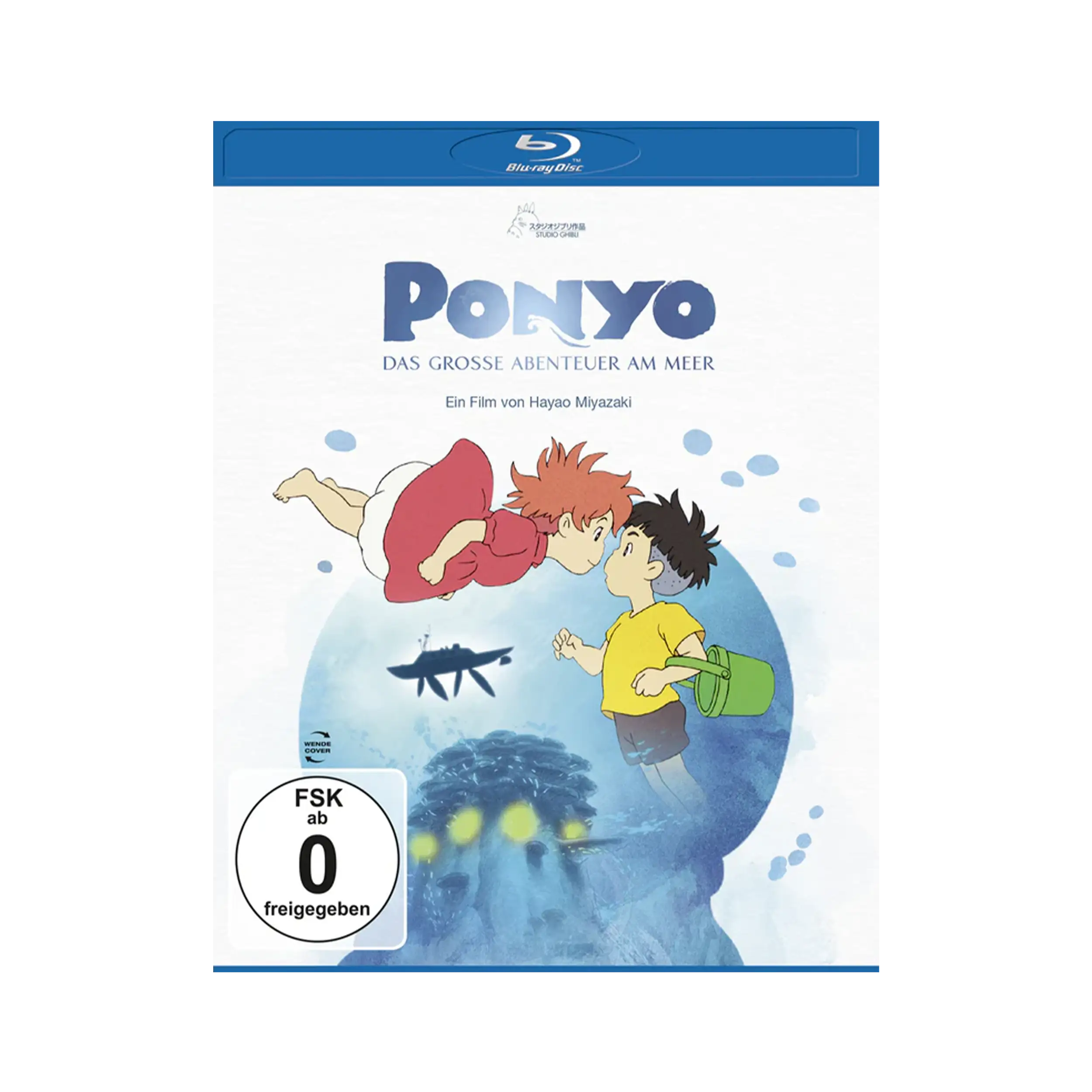 Ponyo: Das große Abenteuer am Meer - Collector's White Edition (Blu-ray)