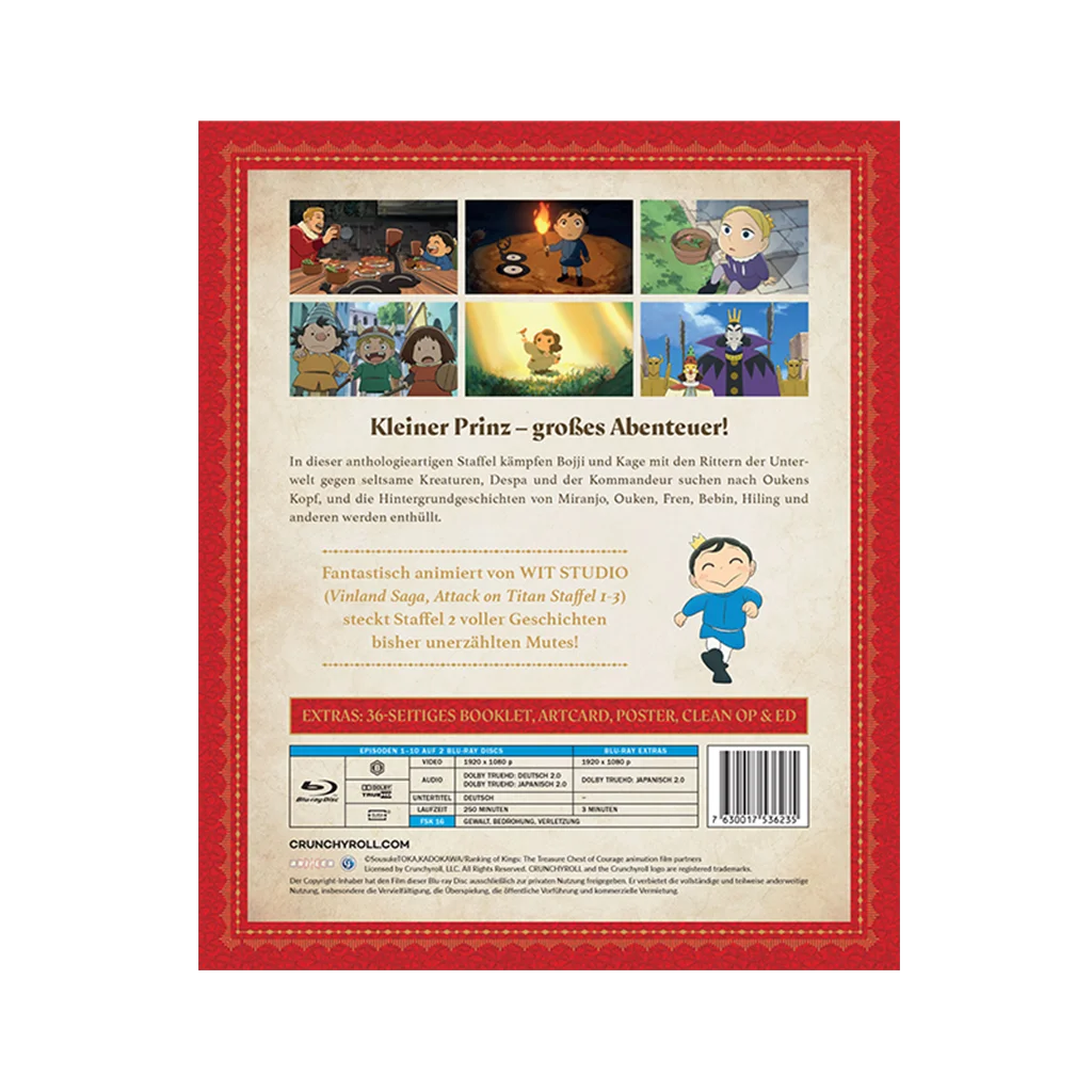 Ranking of Kings: The Treasure Chest of Courage - Staffel 2 - Gesamtausgabe (Blu-ray)