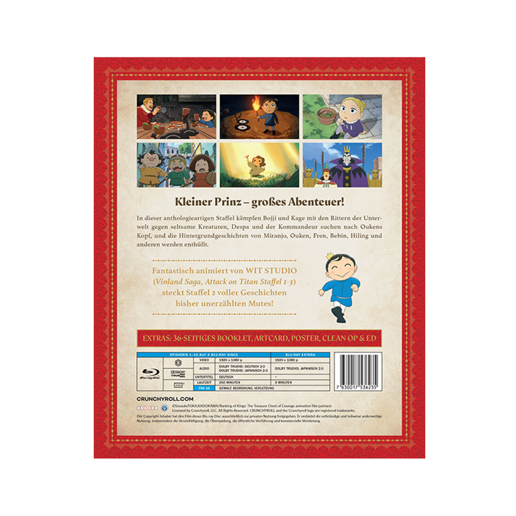 Ranking of Kings: The Treasure Chest of Courage - Staffel 2 - Gesamtausgabe (Blu-ray)