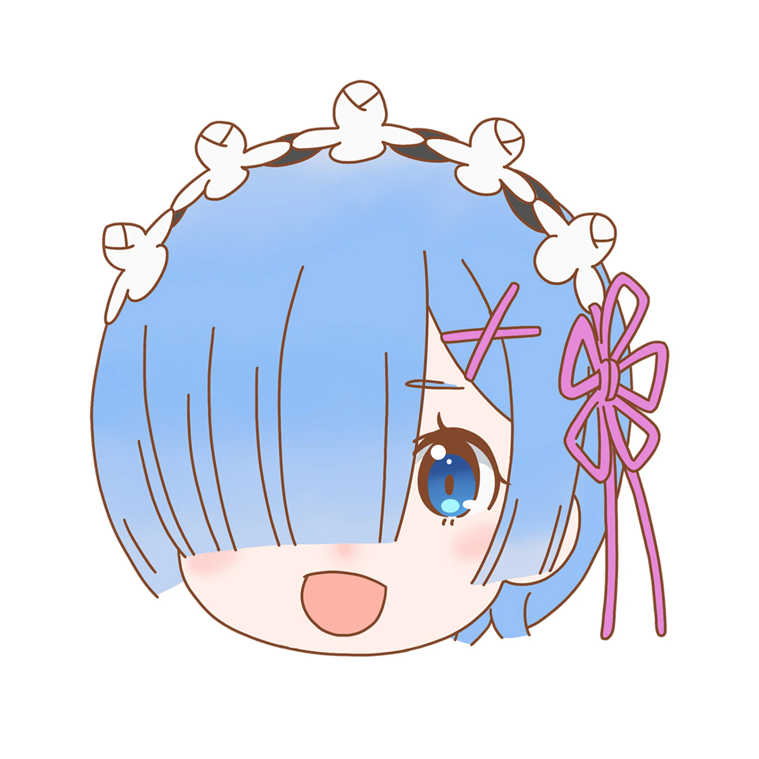 Re:Zero - Rem 3D - Kissen