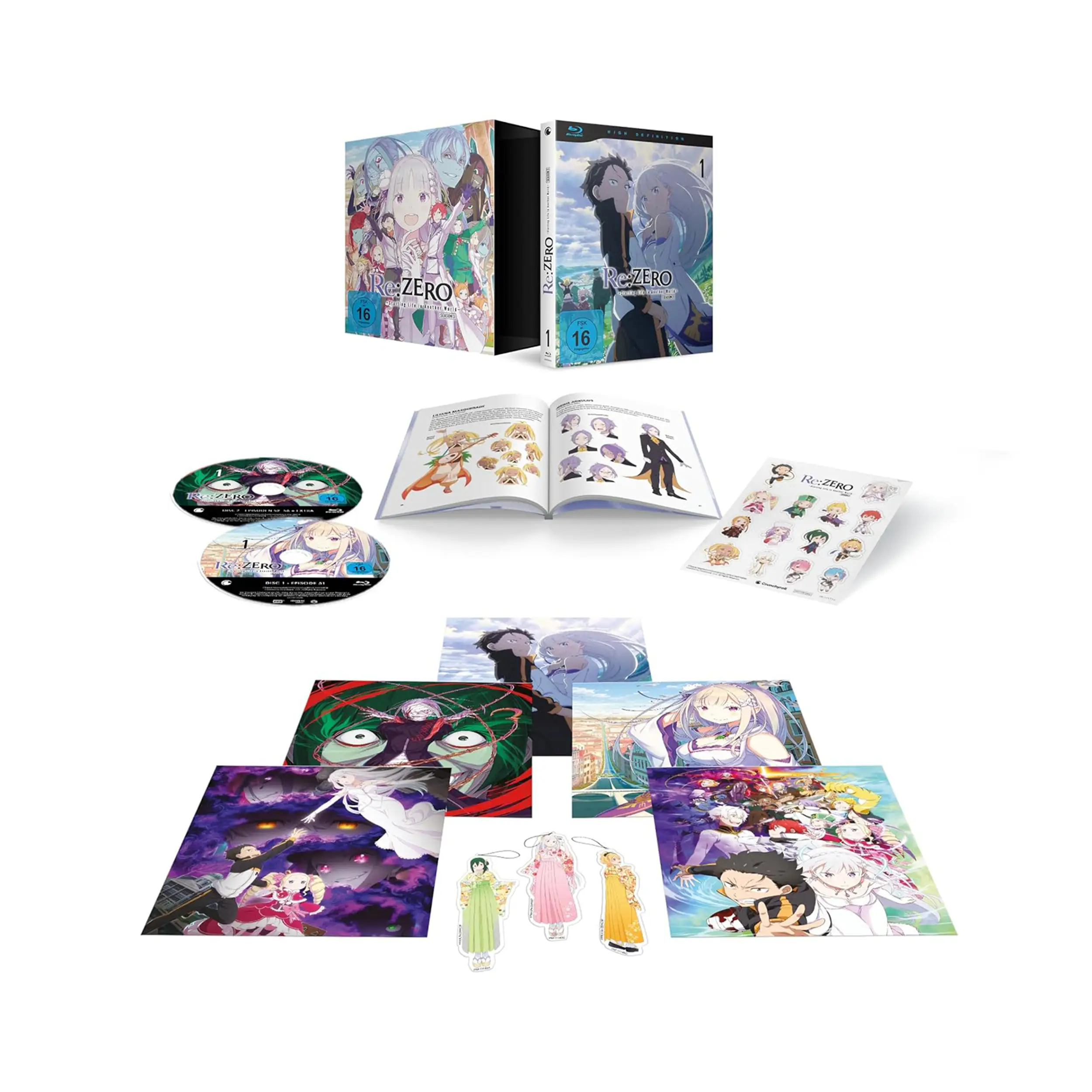Re:ZERO - Starting Life in Another World - Staffel 3 - Vol. 1 - Limited Edition mit Sammelschuber (Blu-ray)