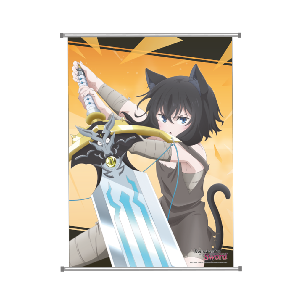 Reincarnated as a Sword - Wandbanner