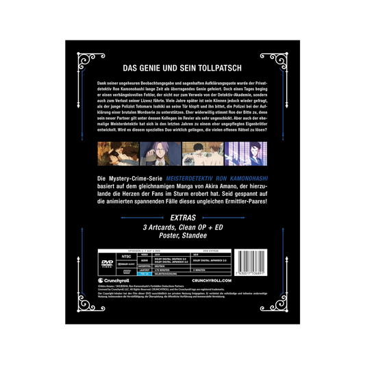 Ron Kamonohashi’s Forbidden Deductions - Meisterdetektiv Ron Kamonohashi - Staffel 1 - Part 1 mit Sammelschuber (DVD)