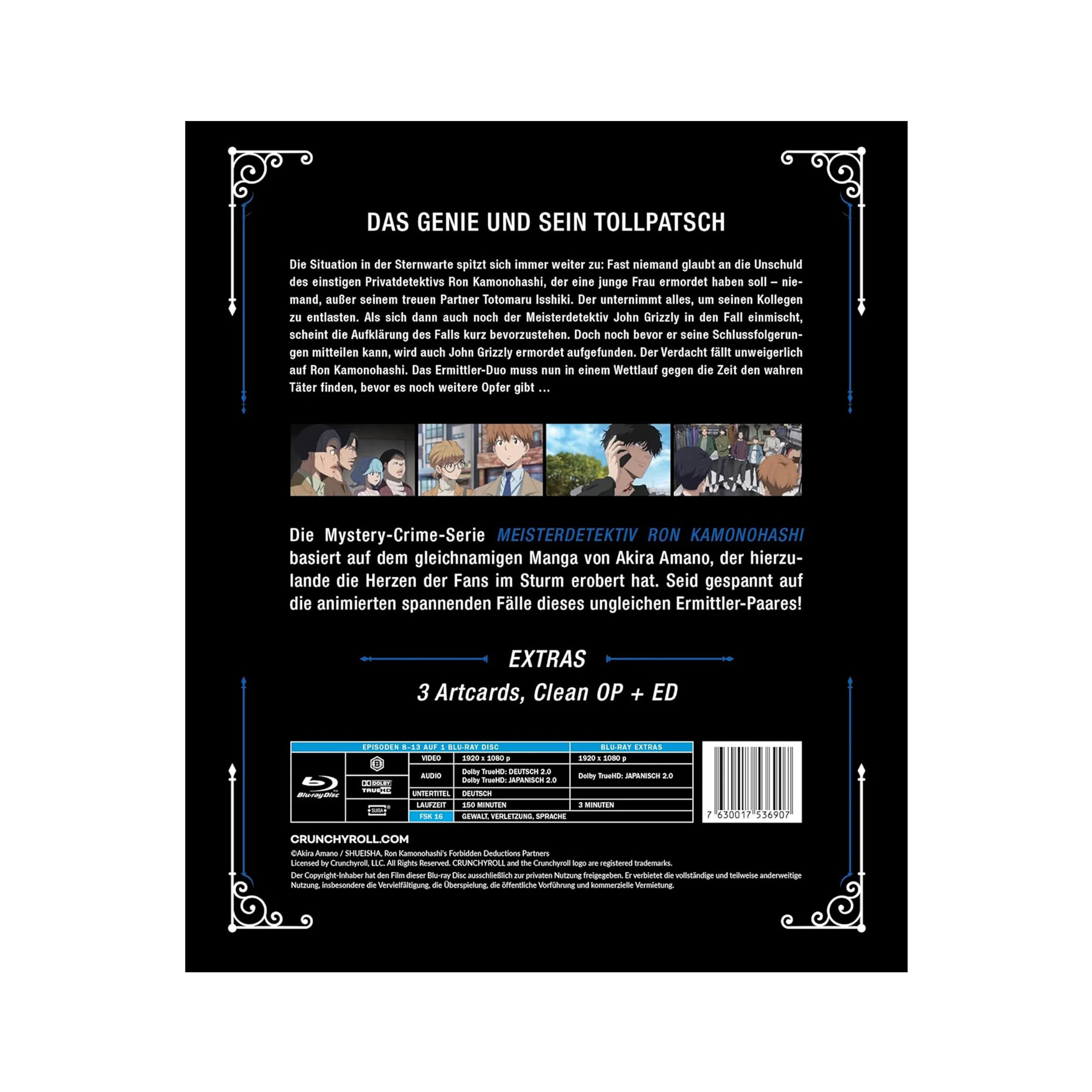 Ron Kamonohashi’s Forbidden Deductions - Meisterdetektiv Ron Kamonohashi - Staffel 1 - Vol. 2 (Blu-ray)