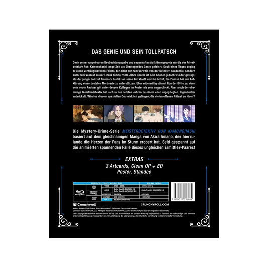 Ron Kamonohashi’s Forbidden Deductions - Meisterdetektiv Ron Kamonohashi - Staffel 1 - Part 1 mit Sammelschuber