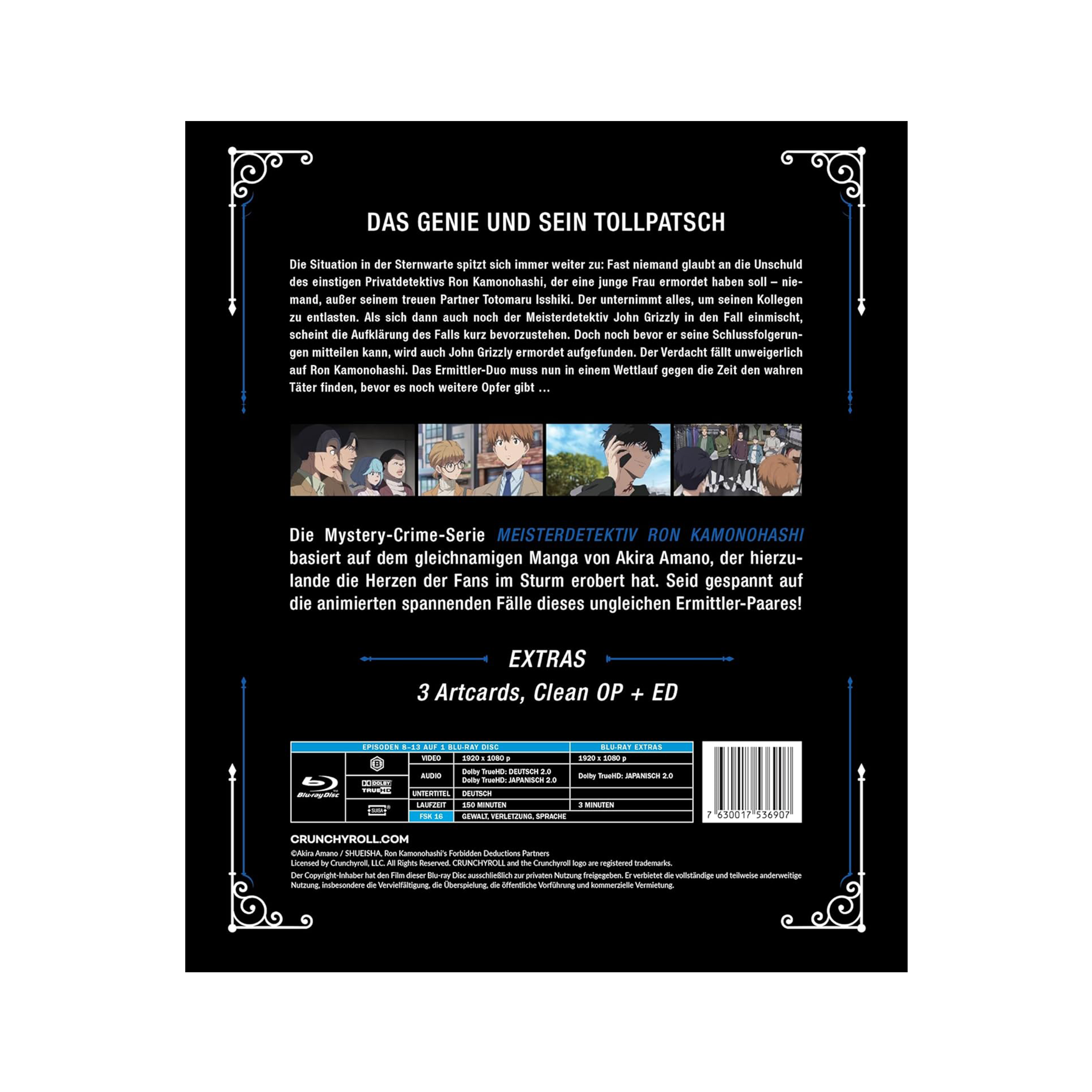 Ron Kamonohashi’s Forbidden Deductions - Meisterdetektiv Ron Kamonohashi - Staffel 1 - Vol. 2 (Blu-ray)