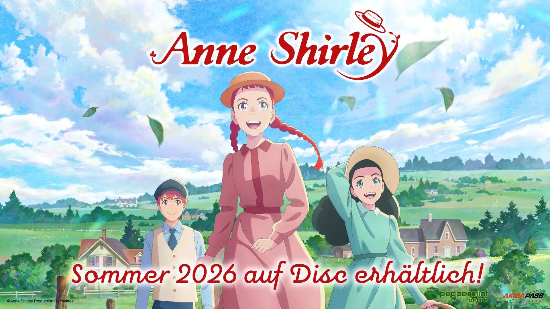 Rotes Kleid mit weißen Punkten und grünem Saum, wahrscheinlich Baumwollstoff.