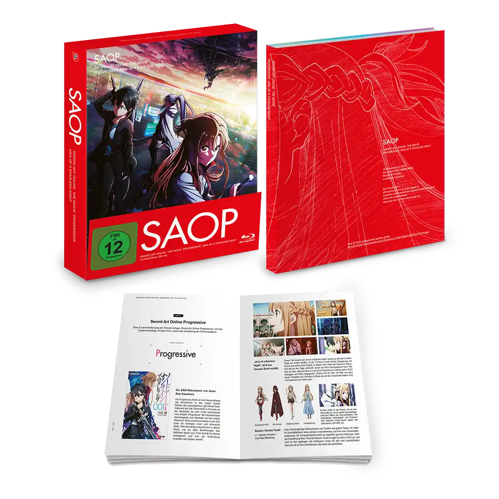 Red Saop Collector's Edition Blu-ray-Boxset mit Booklet und Schuber.