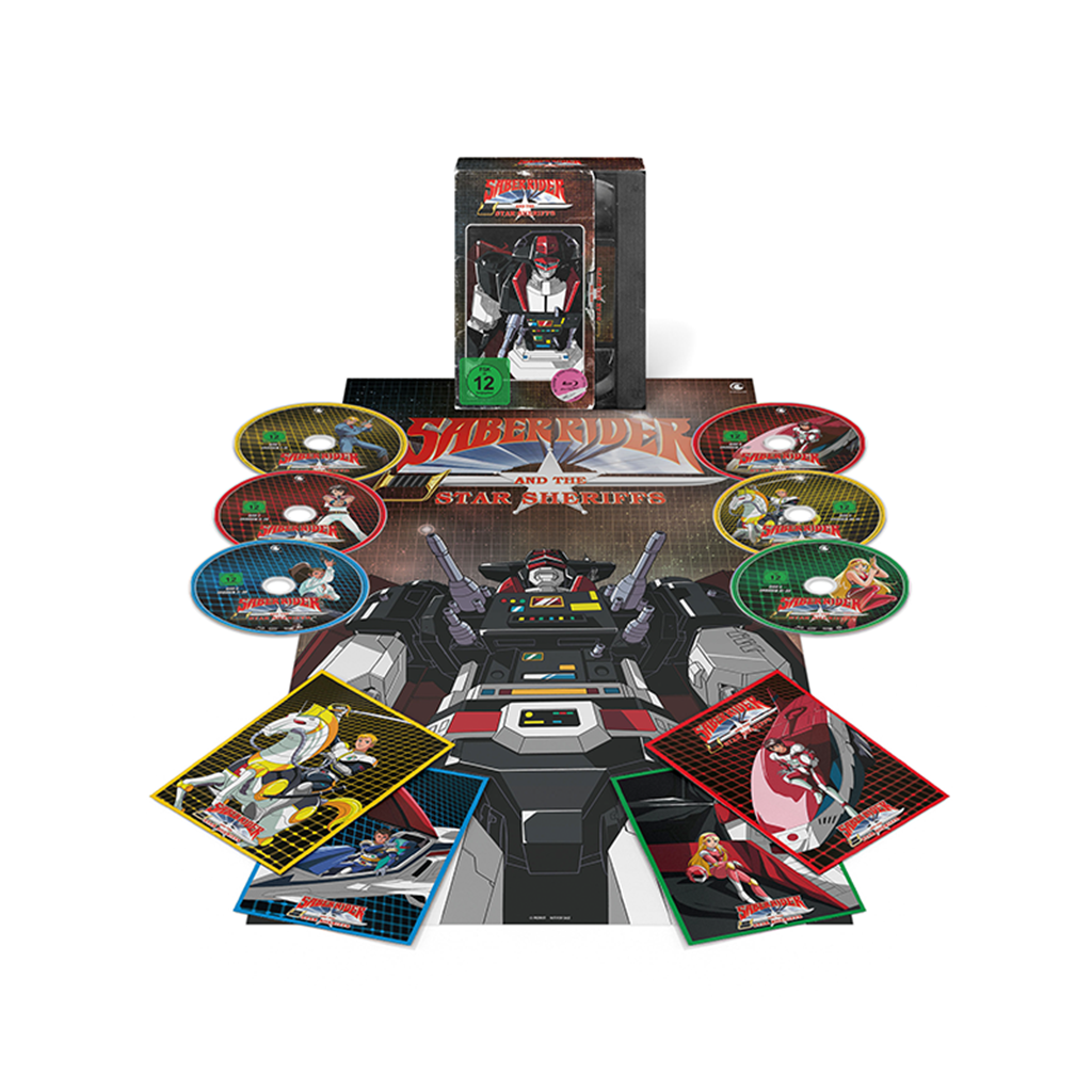 Saber Rider and the Star Sheriffs - Gesamtausgabe (Blu-ray)