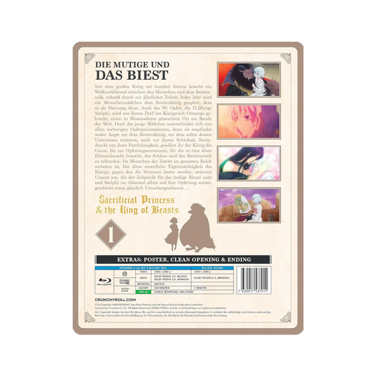 Sacrificial Princess and the King of Beasts - Staffel 1 - Part 1 (Blu-ray)