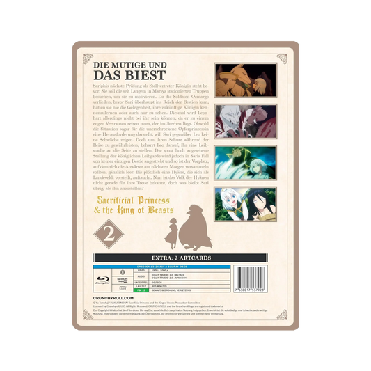 Sacrificial Princess and the King of Beasts - Staffel 1 - Part 2 (Blu-ray)