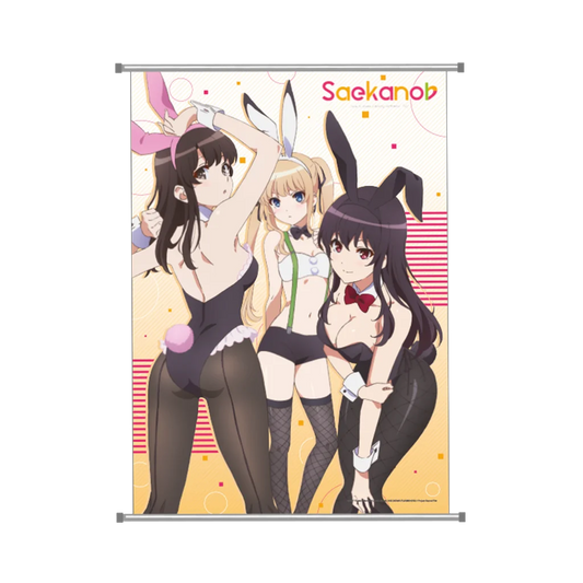 Saekano How to Raise a Boring Girlfriend.flat - Wandbanner