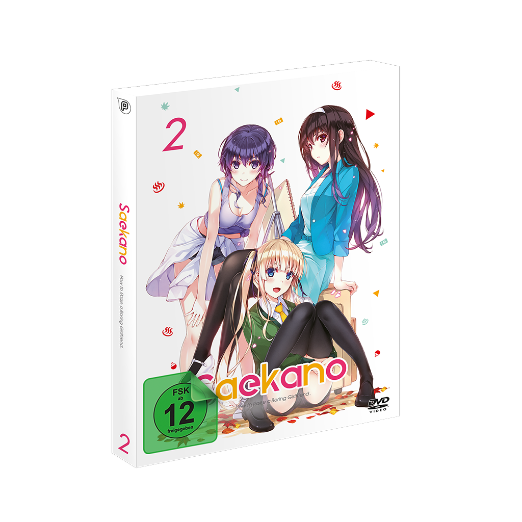 Saekano -How to Raise a Boring Girlfriend- Staffel 1 - Vol. 2 (DVD)