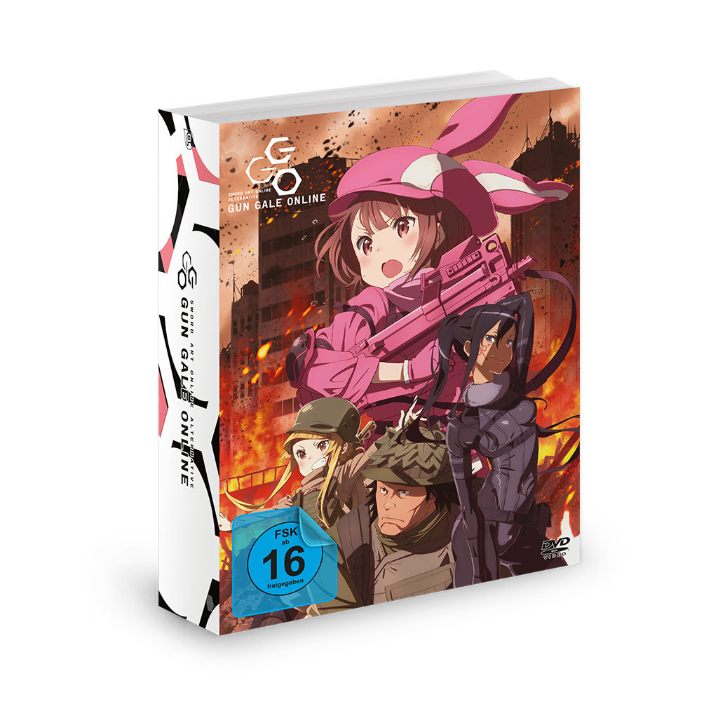 Sword Art Online Alternative: Gun Gale Online – Komplett-Set – Vol.1-2 (DVD)