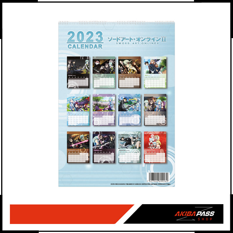 Sword Art Online II - Wandkalender 2023