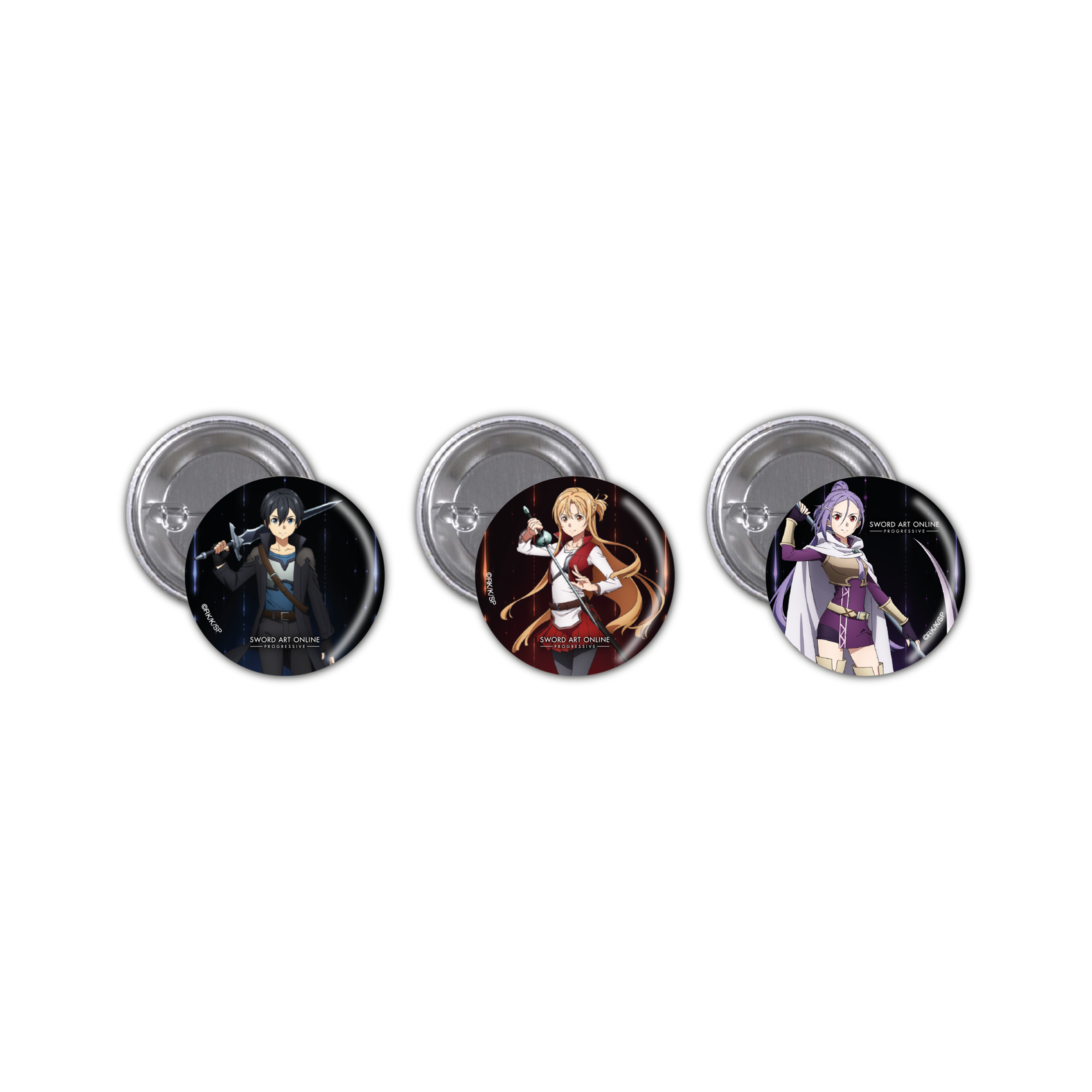Sword Art Online the Movie - Progressive - Button Kirito (metallic)