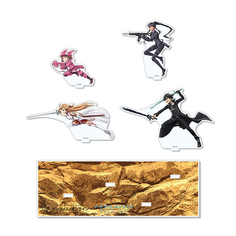 Sword Art Online Alternative: Gun Gale Online - Folie + Acrylaufsteller