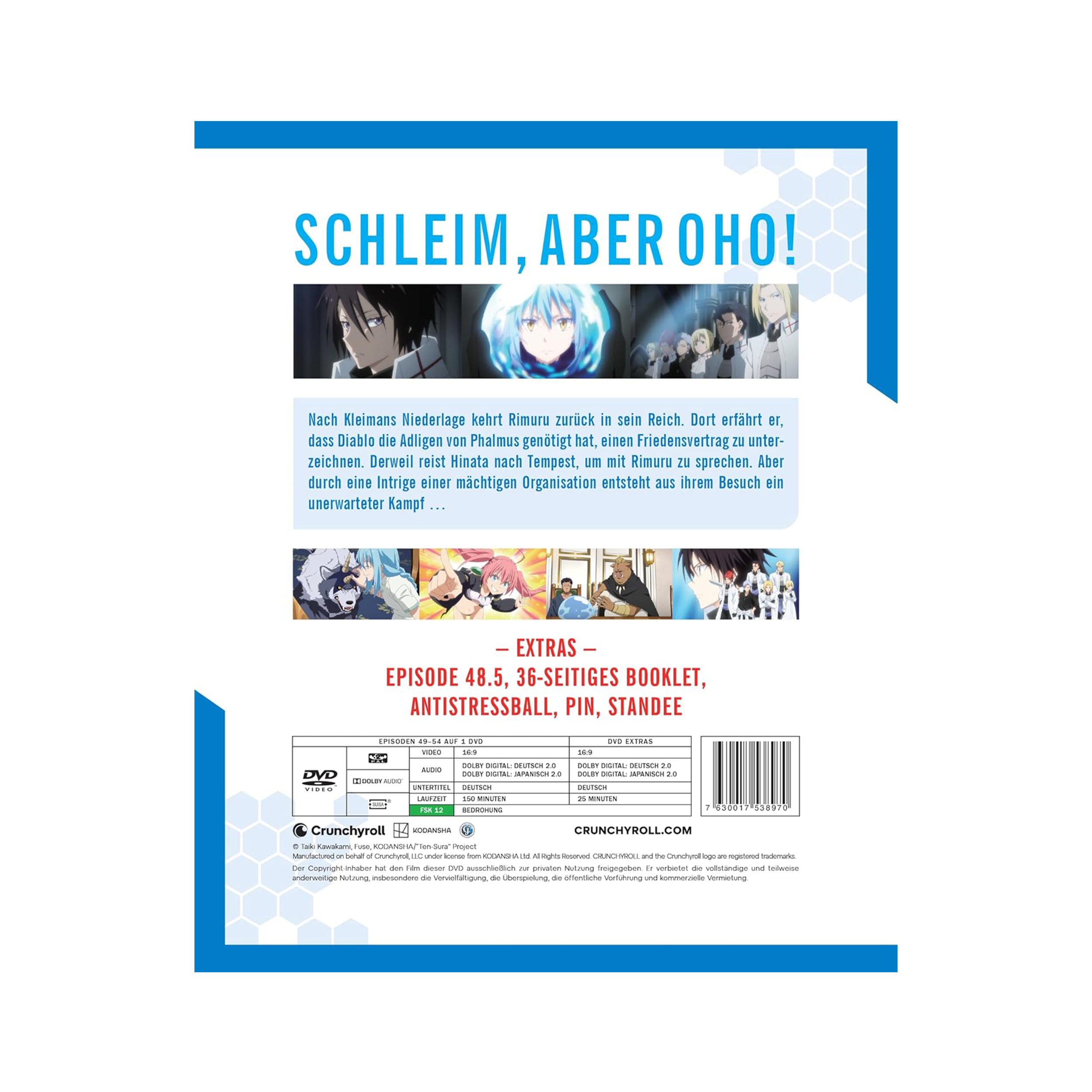 Meine Wiedergeburt als Schleim in einer anderen Welt - Staffel 3 - Vol. 1 - Limited Edition mit Sammelschuber (DVD)