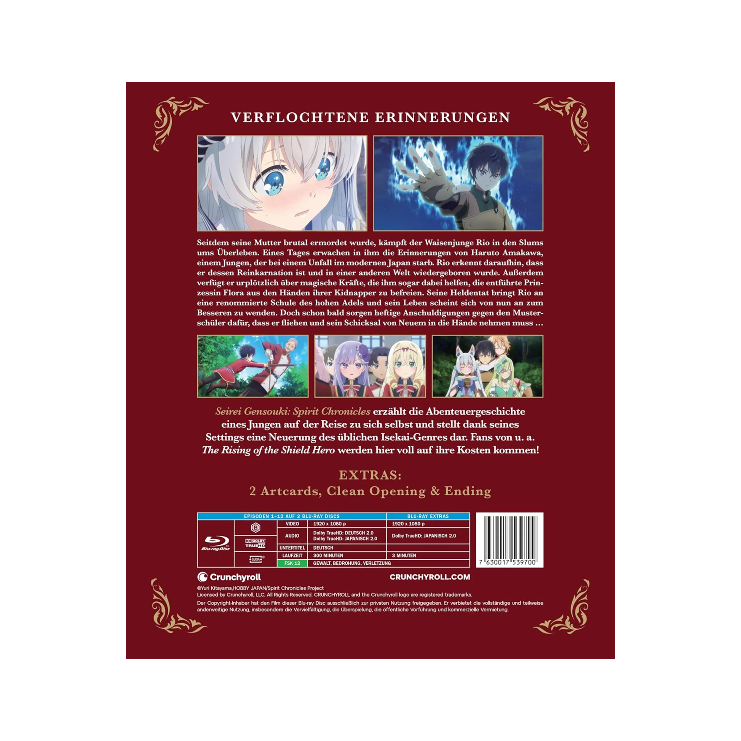 Seirei Gensouki: Spirit Chronicles - Staffel 1 - Gesamtausgabe (Blu-ray)