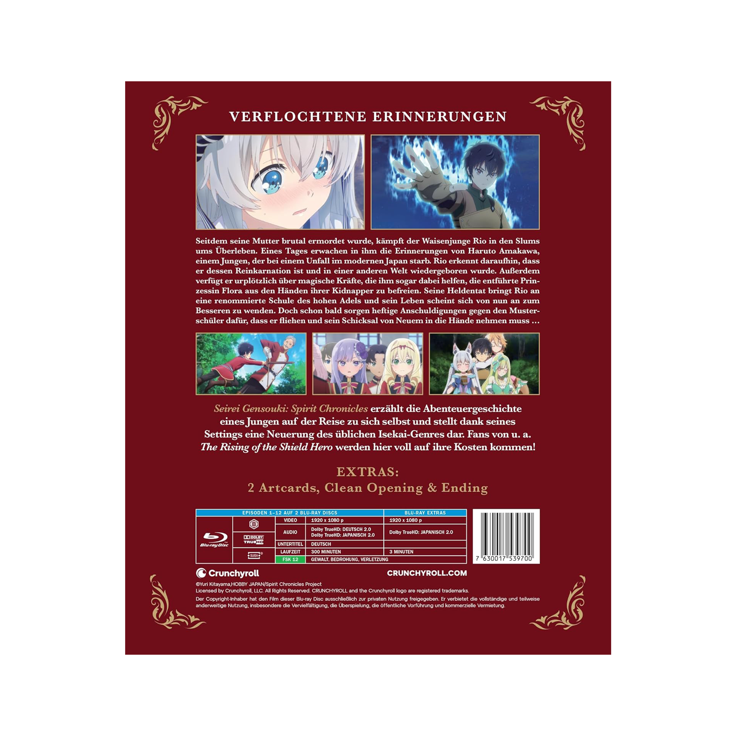 Seirei Gensouki: Spirit Chronicles - Staffel 1 - Gesamtausgabe (Blu-ray)