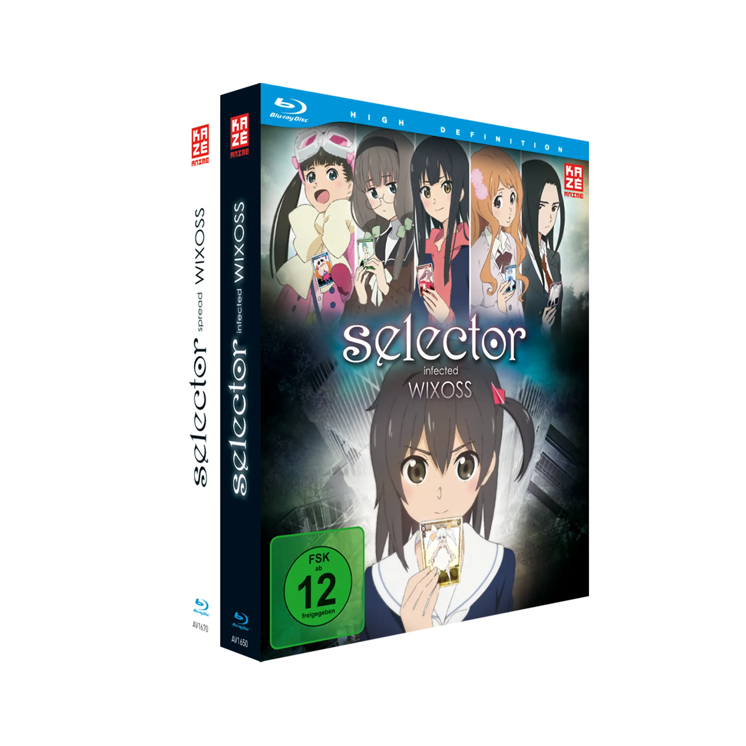 Selector Infected & Spread WIXOSS - Gesamtausgabe mit Staffel 1 & 2 (Blu-ray)
