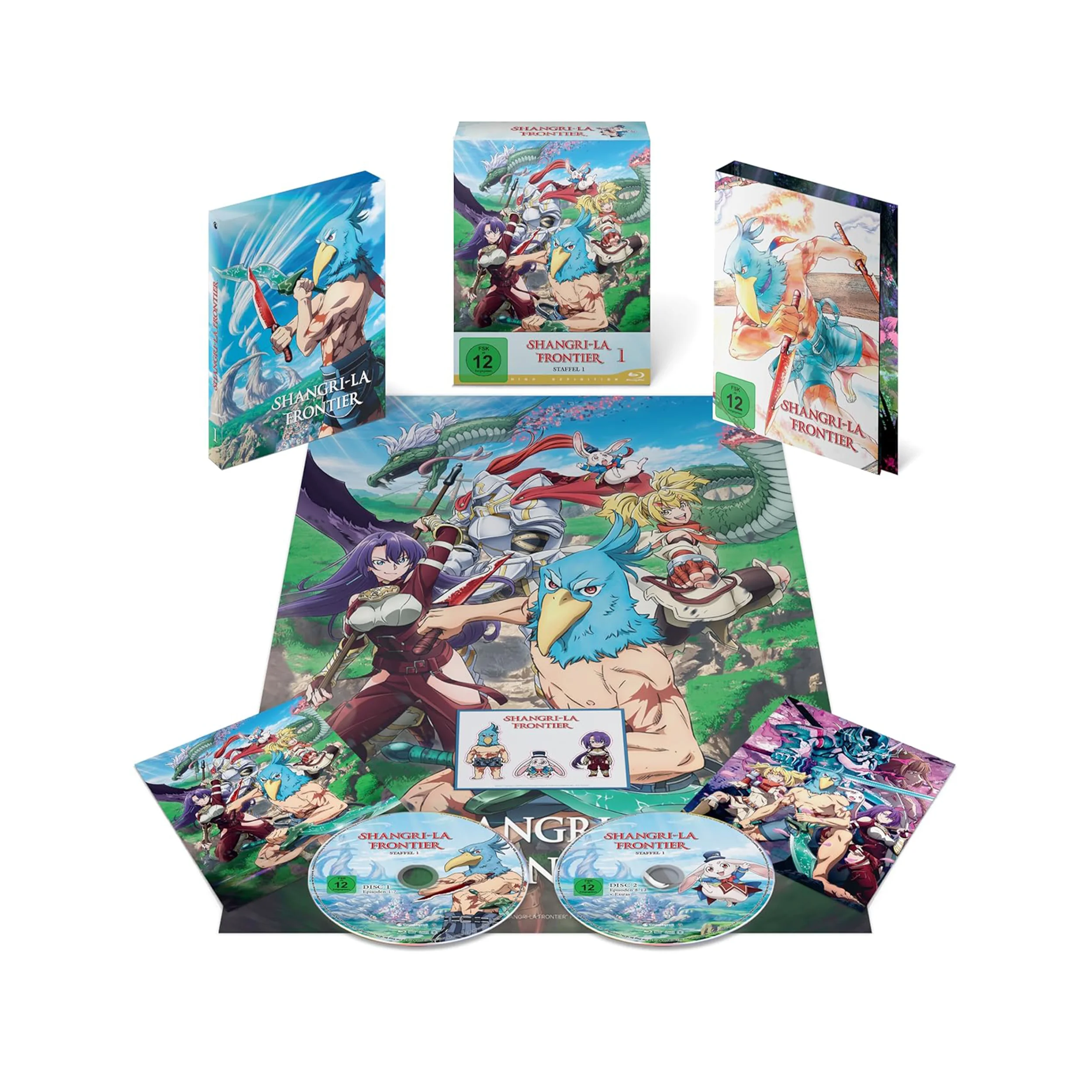 Shangri-La Frontier - Staffel 1 - Part 1 mit Sammelschuber (Blu-ray)