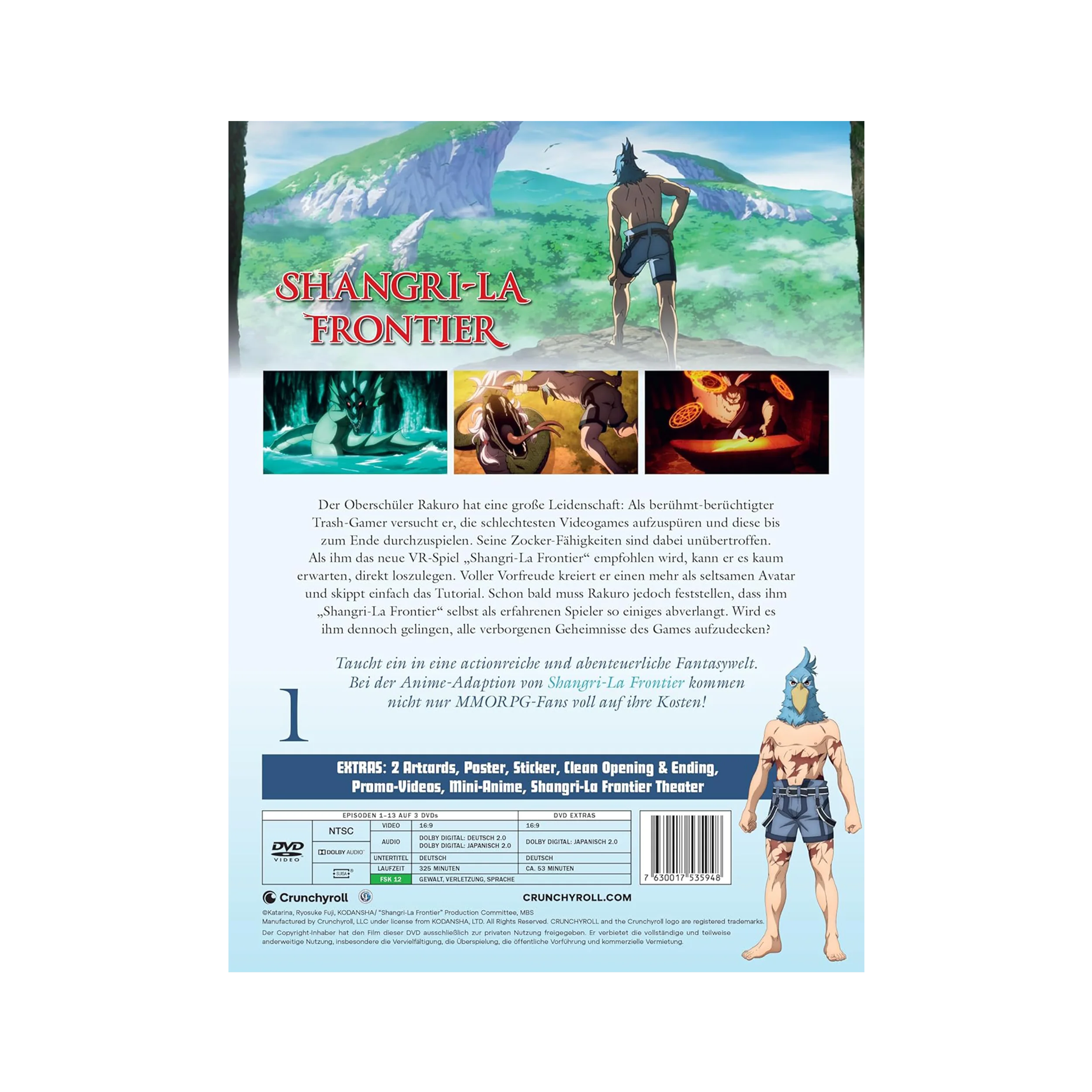 Shangri-La Frontier - Staffel 1 - Part 1 mit Sammelschuber (Blu-ray)