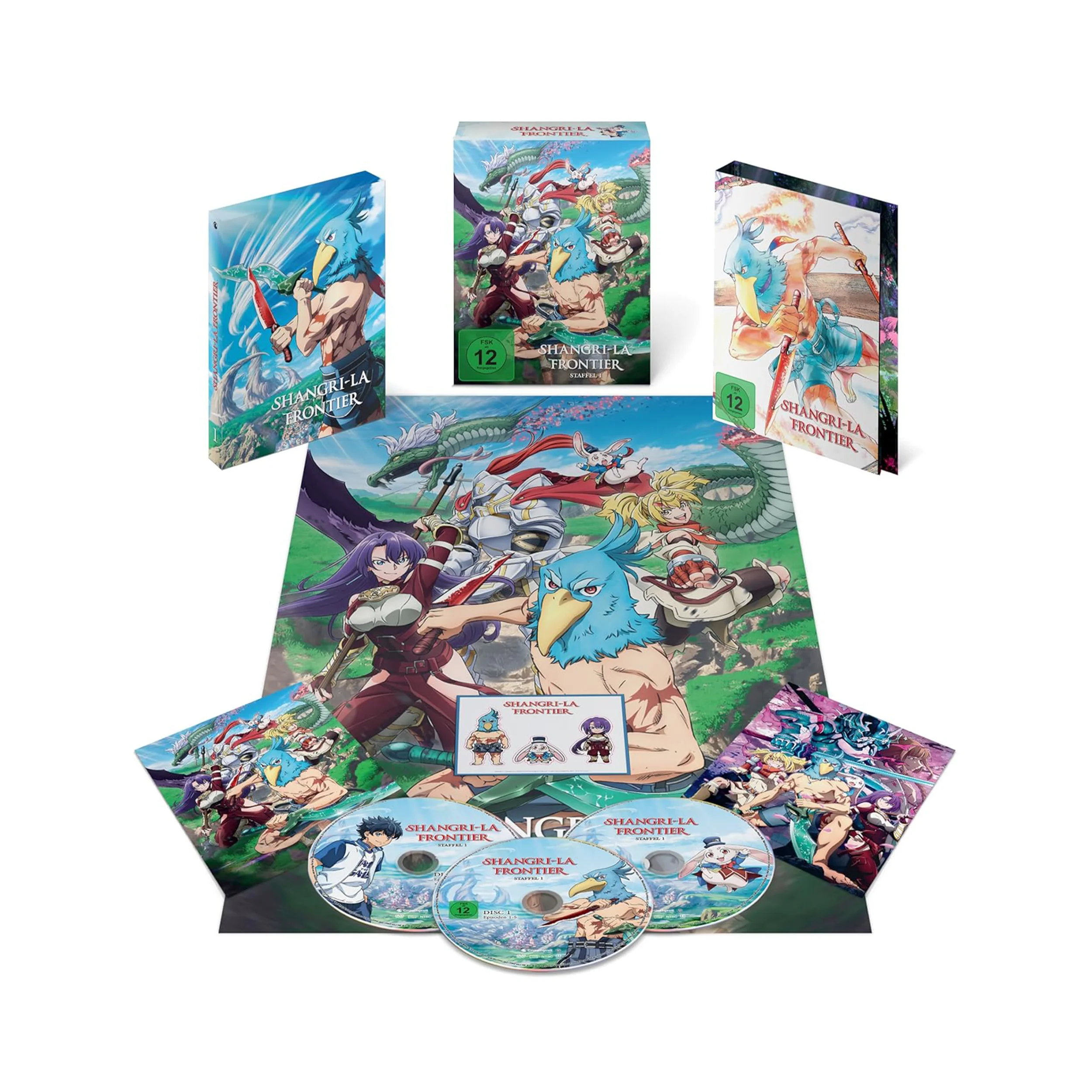 Shangri-La Frontier - Staffel 1 - Part 1 mit Sammelschuber (DVD)
