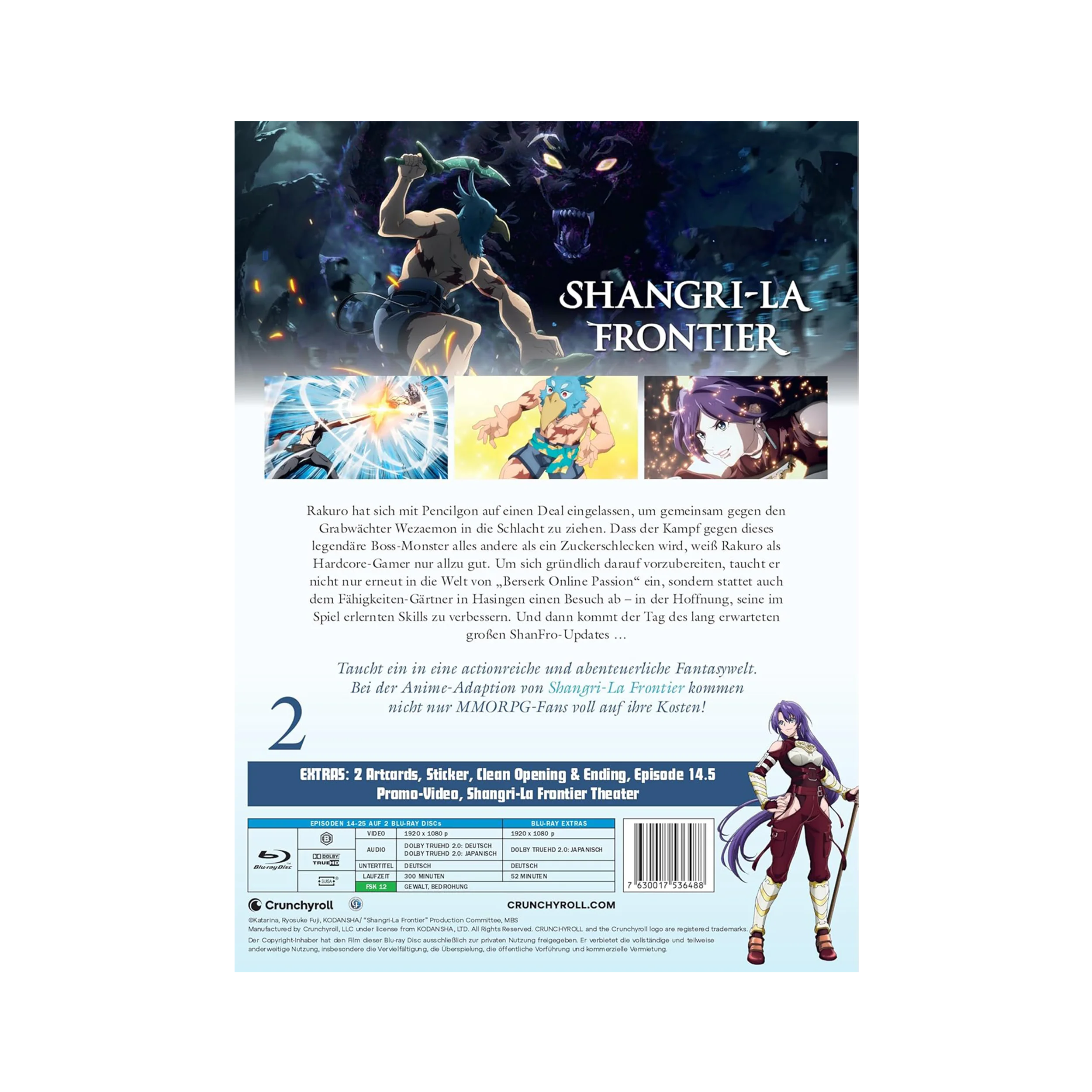 Shangri-La Frontier - Staffel 1 - Part 2 (Blu-ray)