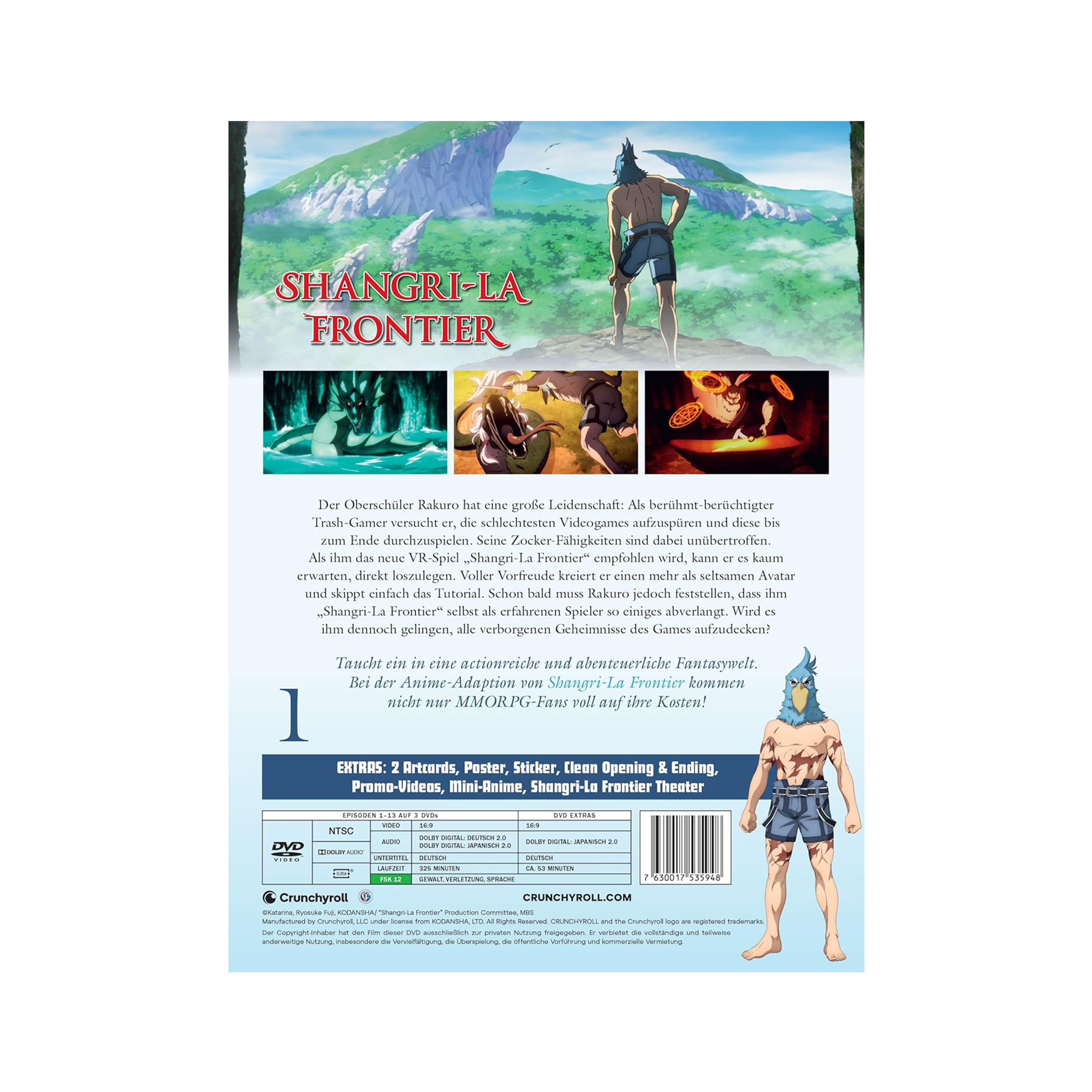 Shangri-La Frontier - Staffel 1 - Part 1 mit Sammelschuber (Blu-ray)
