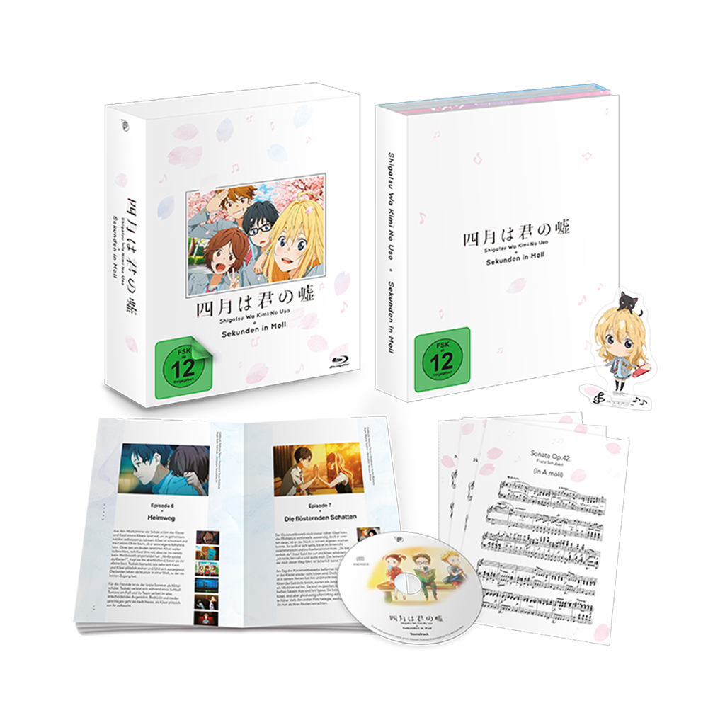 Shigatsu Wa Kimi No Uso - Sekunden in Moll - Komplettbox (Blu-ray)