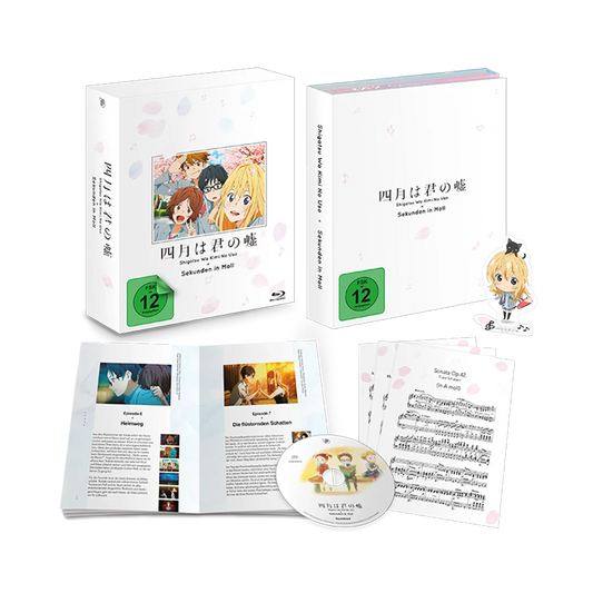 Shigatsu Wa Kimi No Uso - Sekunden in Moll - Komplettbox (Blu-ray)
