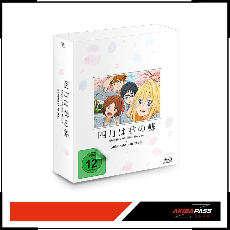 Shigatsu Wa Kimi No Uso - Sekunden in Moll - Komplettbox (Blu-ray)