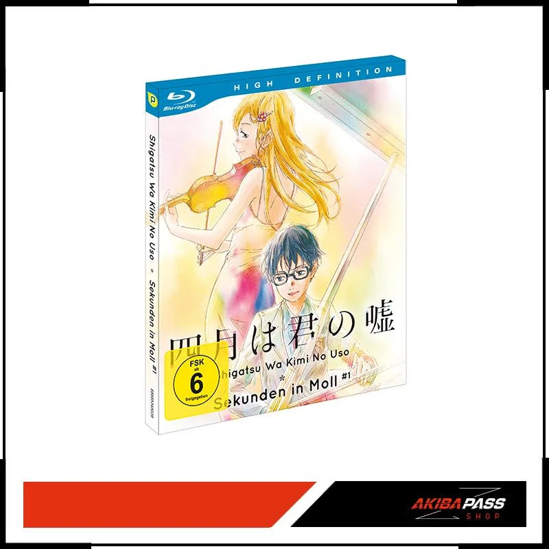 Shigatsu Wa Kimi No Uso - Sekunden in Moll - Vol. 1 - Limited Edition (Blu-ray)