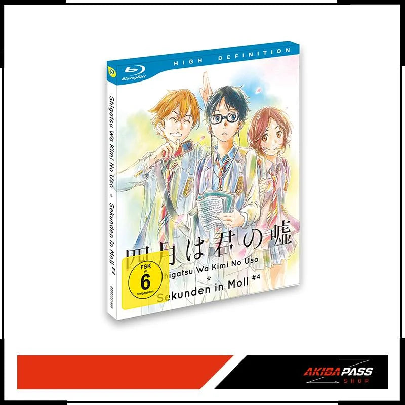 Shigatsu Wa Kimi No Uso - Sekunden in Moll - Vol. 4 (Blu-ray)